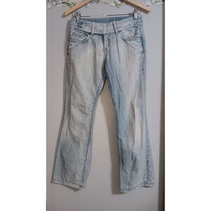 Diesel LW 28 Italy Cherone Vintage Retro Y2K Low Rise Denim Boot Cut Boho Jeans